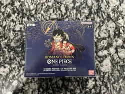 One Piece Cards Romance Dawn Booster Box OP-01 White Bottom NEW SEALED US SELLER - Image 1