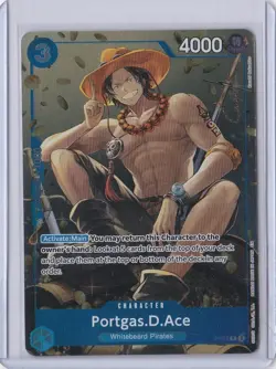 Portgas.D.Ace (Tin Pack Set Vol. 2) P-074 One Piece Promotion Cards Foil - Image 1