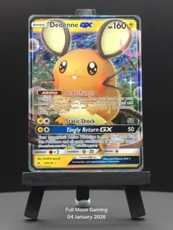 Dedenne GX 57/214 Ultra Rare | Unbroken Bonds | Pokemon Card | Near Mint - Image 1