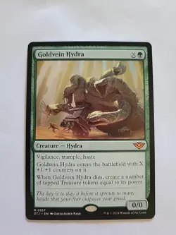 MTG Goldvein Hydra, NM-Mint, English Outlaws of Thunder Junction - Image 3