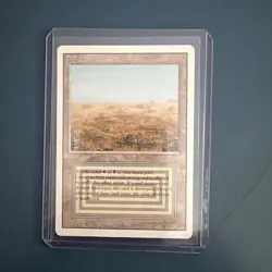MTG Scrubland Revised Edition - Good Condition - Image 1