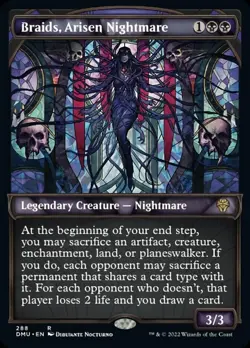 MTG - Braids, Arisen Nightmare (Showcase) [Dominaria United] Foil - Image 1