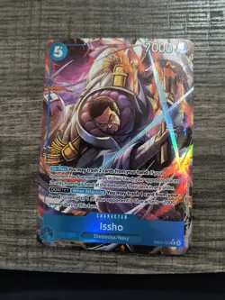 2026 One Piece The Azure Sea's Seven SEC Dracule Mihawk OP14-119 & Issho ALT ART - Image 2