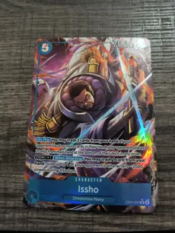 2026 One Piece The Azure Sea's Seven SEC Dracule Mihawk OP14-119 & Issho ALT ART - Image 3