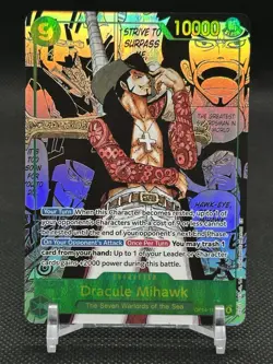 Dracule Mihawk (Manga) OP14-119 The Azure Sea's Seven Foil - Image 1
