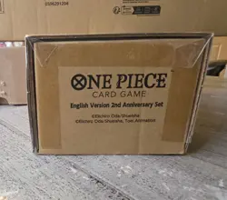 One Piece TCG Card Game 2nd Year Anniversary Set English Edition New & SEALED - Image 1