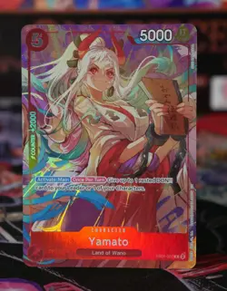 Yamato One Piece TCG EB01-007 Premium Card Best Selection Vol. 4 English Alt - Image 1
