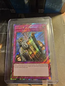 Yugioh! - Solemn Judgment - RA02-EN075 - Platinum Secret Rare - NM/M - NEW - Image 1
