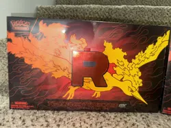 x2 Pokemon TCG Team Rocket's Moltres ex Ultra Premium Collection UPC (SEALED) - Image 2