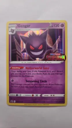 Pokemon Card - Gengar Lost Origin Promo SWSH241 Holo Stamped - Image 1