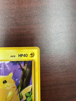 Pikachu No. 025 Common Japanese Base Set Expansion Pack Pokemon Card Vintage NM - Image 4