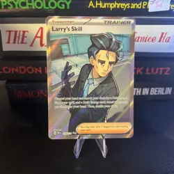 Larrys Skill Prismatic Evolutions Full Art Trainer Pokemon Card 139/131 - Image 1
