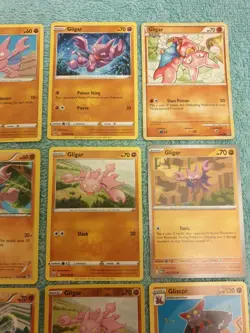 GLIGAR & GLISCOR BUNDLE OF POKEMON CARDS - Image 3