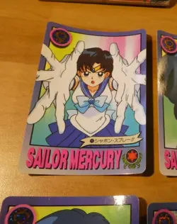 SAILORMOON S GRAFFITI JAPANESE CARDDASS CARD REG CARTE 11 MADE IN JAPAN 1993 NM - Image 1