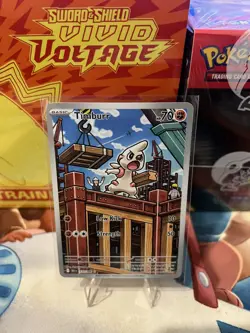 Timburr 125/086 S&V Black Bolt 2025 IR Illustration Rare - Pokemon NM Near Mint - Image 1
