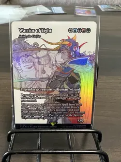 Warrior of Light [Jodah, the Unifier] (Borderless Foil) MTG Final Fantasy 0017 - Image 1