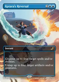 MTG Katara's Reversal (Borderless) [Avatar: The Last Airbender: Eternal-Legal] F - Image 1