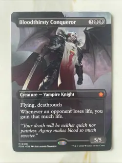 Bloodthirsty Conqueror (Borderless) Foundations Regular - Image 1