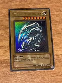 Yu-Gi-Oh Blue-Eyes White Dragon SDK-001 Ultra Rare Unlimited HP - Image 1