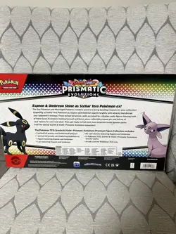 Pokemon TCG SV8.5 Prismatic Evolutions Premium Figure Collection Box Sealed New - Image 2