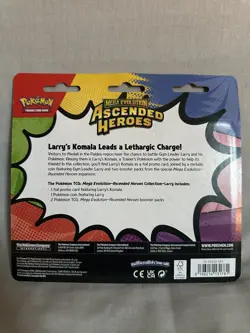 Ascended Heroes Larry's Komala 2 Pack Blister - Pokemon TCG | NEW | FAST SHIP🚚✅ - Image 2