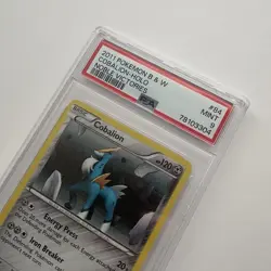 Cobalion 84/101 Noble Victories Holo Pokemon PSA 9 Graded Mint - Image 3