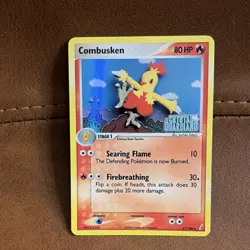 Pokemon Combusken EX Crystal Guardians Reverse Holo 31/100 80 HP Uncommon Ninte. - Image 1