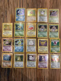 Pokemon Bulk WotC 19 Card Vintage Lot HOLO 90s - Image 1