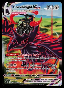 Pokemon Card - Corviknight VMAX Silver Tempest TG19/TG30 Ultra Rare - Image 1