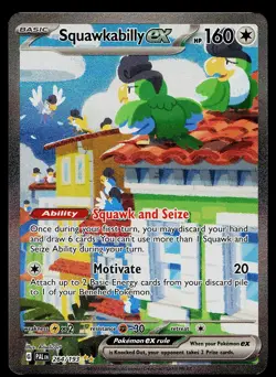 Pokemon Card - Squawkabilly ex Paldea Evolved 264/193 Special Illustration Rare - Image 1