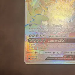 Pokemon TCG Guzzlord GX 116/111 Sm-Crimson Invasion Secret Rare Full Art Holo - Image 3