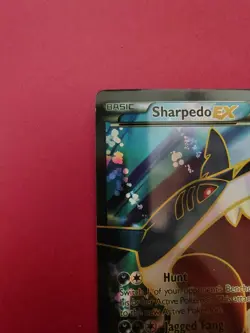 Pokemon TCG Sharpedo-EX Primal Clash Holo Full Art Ultra Card 152/160 NM - Image 2