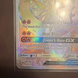 Pokemon TCG Salazzle GX 151/147 SM-Burning Shadows Full Art Secret Rare Holo - Image 3