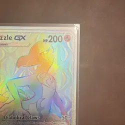 Pokemon TCG Salazzle GX 151/147 SM-Burning Shadows Full Art Secret Rare Holo - Image 5