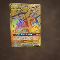 Pokemon TCG Reshiram & Charizard GX 220/173 Tag Team GX Ultra Rare Holo Japanese - Image 1