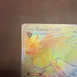 Pokemon TCG Zoroark GX 77/73 Shining Legends Full Art Secret Rare Holo 210HP - Image 4