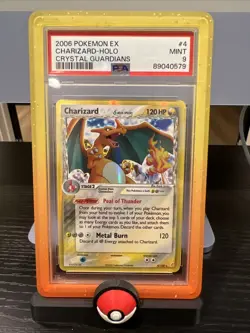 Pokemon TCG Charizard Delta Species #4/100 Crystal Guardians PSA 9 - Image 1