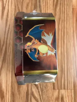Pokemon Hidden Fates Tin Charizard GX Factory Sealed New 820650804816 - Image 3