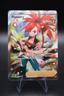 Pokemon TCG Flannery (Full Art) 191/198 Swsh06: Sword & Shield - Chilling Reign - Image 1