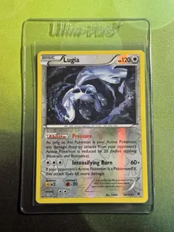 Pokemon - Lugia 78/124 Reverse Holo Rare - XY Fates Collide - LP - Image 1