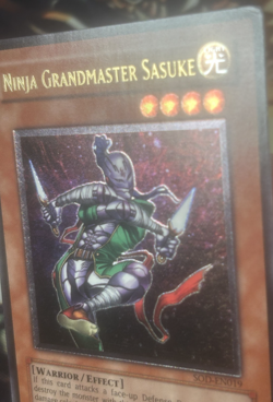 Yugioh: Ninja Grandmaster Sasuke - SOD-EN019 - Ultimate Rare - Unlimited - MP - Image 3