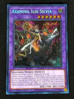 Yugioh Azamina Ilia Silvia MP25-EN103 1st Secret (NM) - Image 1