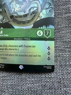 Kaa Secretive Snake (Epic) Foil 212/204 Whispers in the Well Disney Lorcana - Image 4