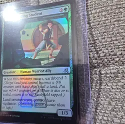 Earthbending Student (Foil) MTG: Avatar The Last Airbender - (TLE) U 0249 - Image 4