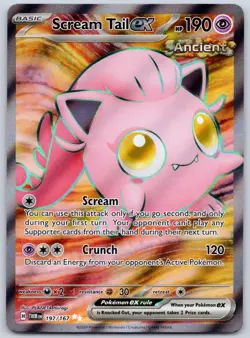 Scream Tail ex 197/167 (NM) - SV06: Twilight Masquerade Ultra Rare Pokemon TCG - Image 1