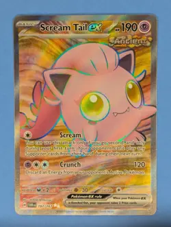 Scream Tail ex 197/167 Pokemon TCG Ultra Rare SV06: Twilight Masquerade NM - Image 1