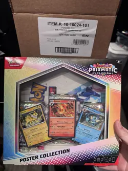 Pokemon TCG Prismatic Evolutions Poster Collection Sealed Lot Of 6 (Opened Case) - Image 1