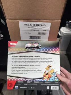 Pokemon TCG Prismatic Evolutions Poster Collection Sealed Lot Of 6 (Opened Case) - Image 2