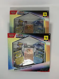 Prismatic Evolutions Poster Collection Pokemon TCG Factory Sealed (Lot Of 2) - Image 1