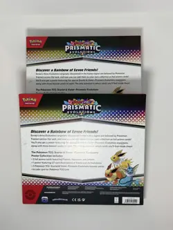 Prismatic Evolutions Poster Collection Pokemon TCG Factory Sealed (Lot Of 2) - Image 3